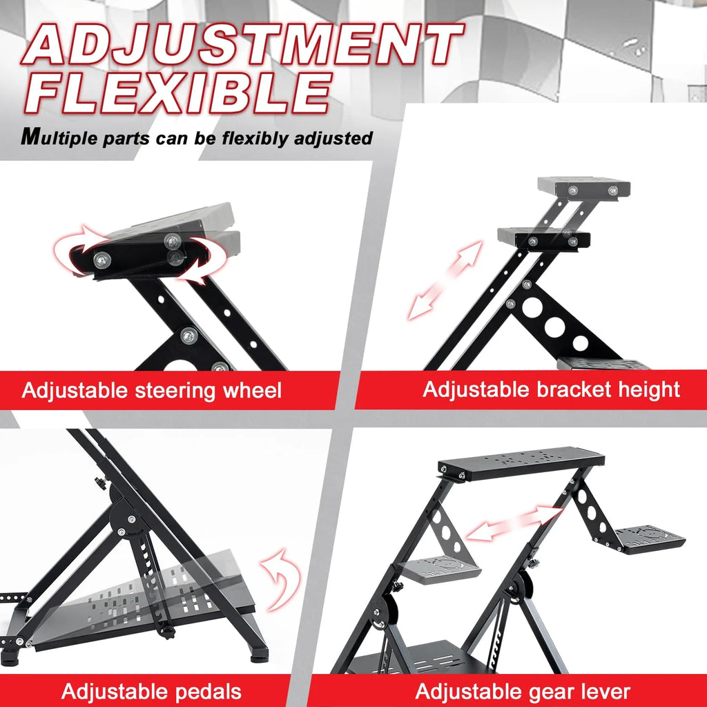 Foldable Racing Wheel Stand C557634