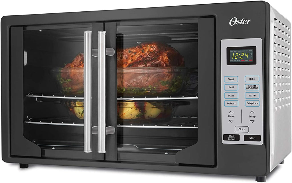 Extra Large Black French Door Toaster Oven Q50662