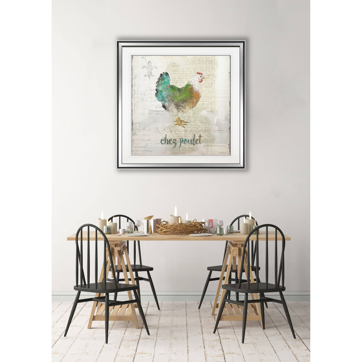 Framed Giclee Print 32 x 32 X210