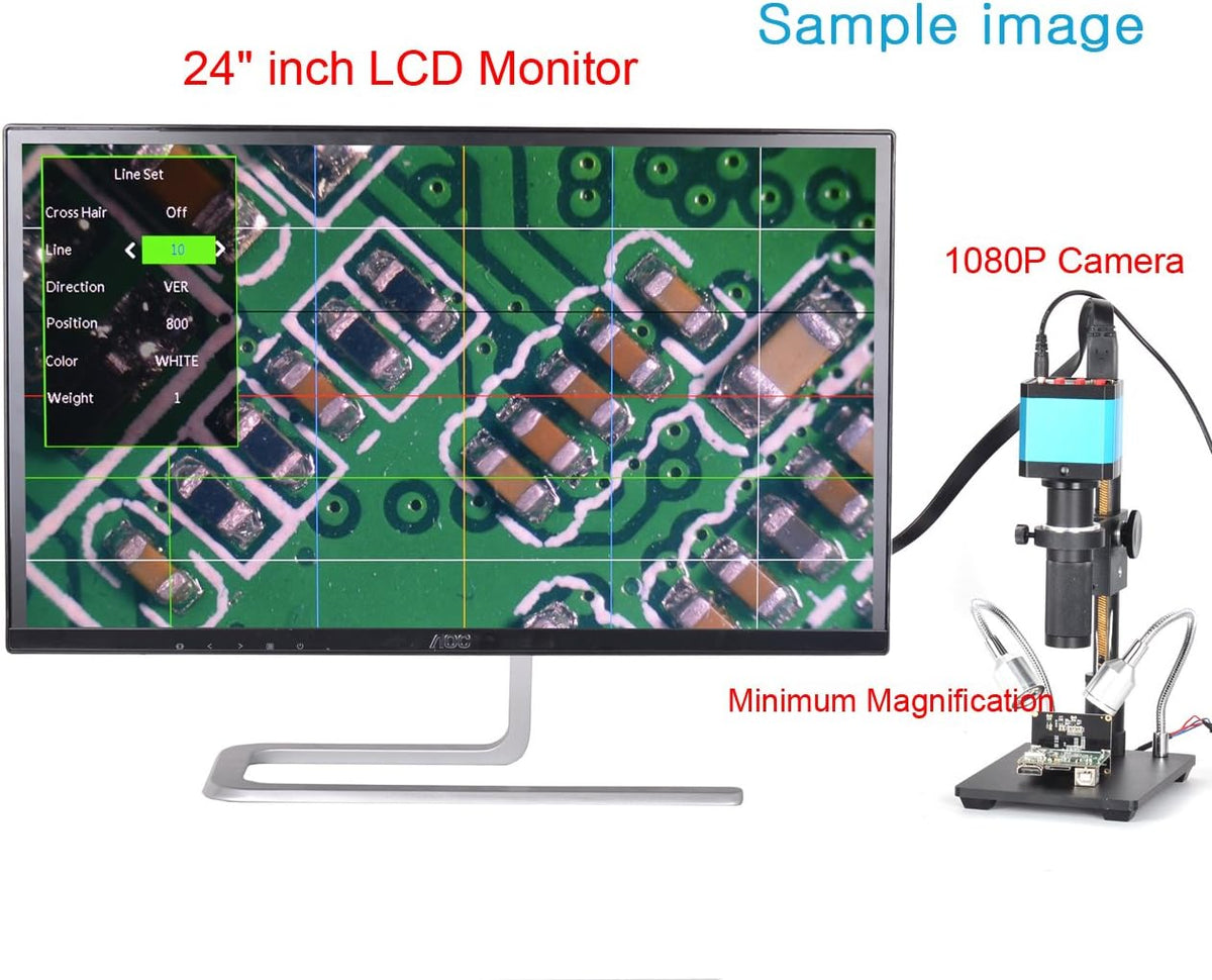 14mp HDMI USB C-Mount Microscope Camera with TF Video Recorder B471048