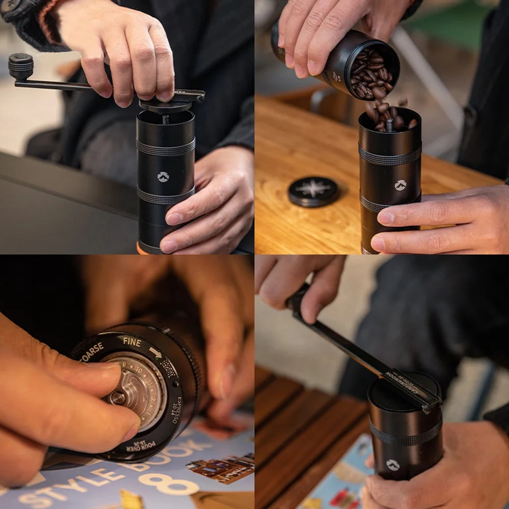 Stainless Steel Manual Coffee Grinder V7576