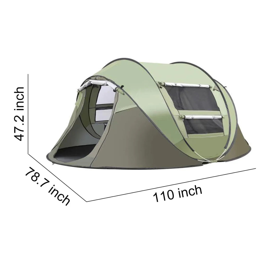 Waterproof Automatic Family Camping Tent 3-4/5-8 Person H476