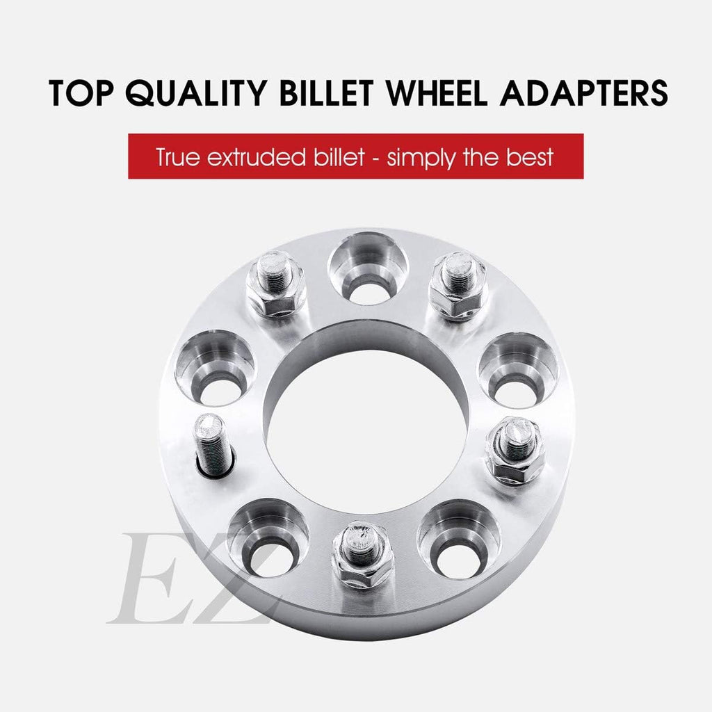 2 Wheel Adapters 5x5.5 to 5 Lug 5" Thickness 1 Inch M27680