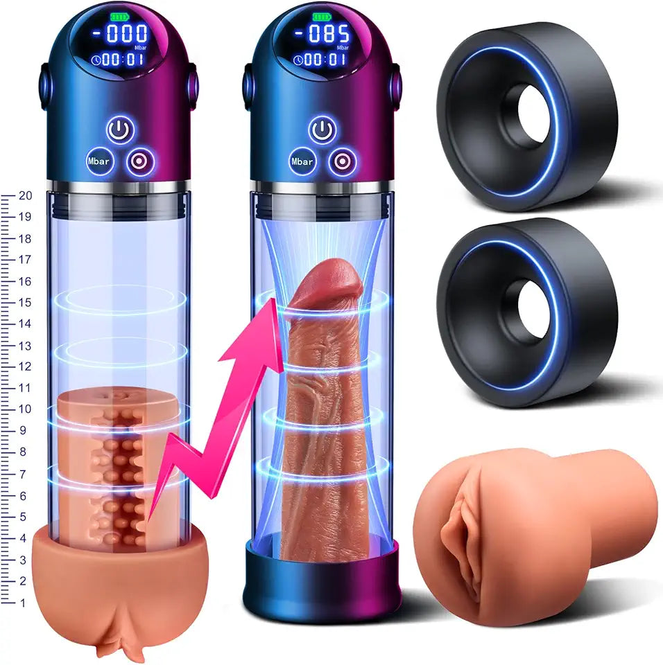 Male Sex Toy with 4 Suction Modes G482528