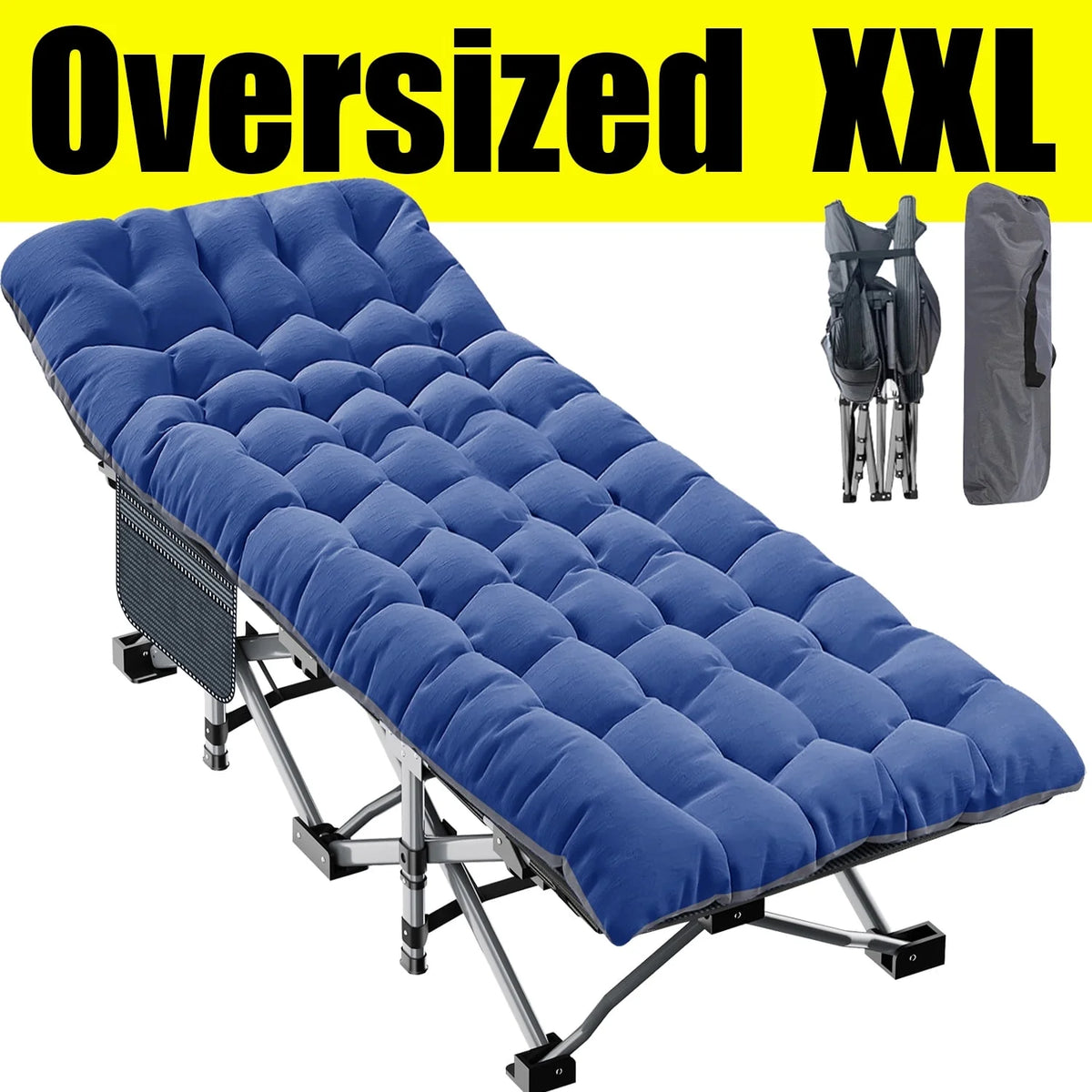 Oversized XL Folding Sleeping Cot V7889