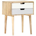 Solid Mango Wood Bedside Cabinet N900