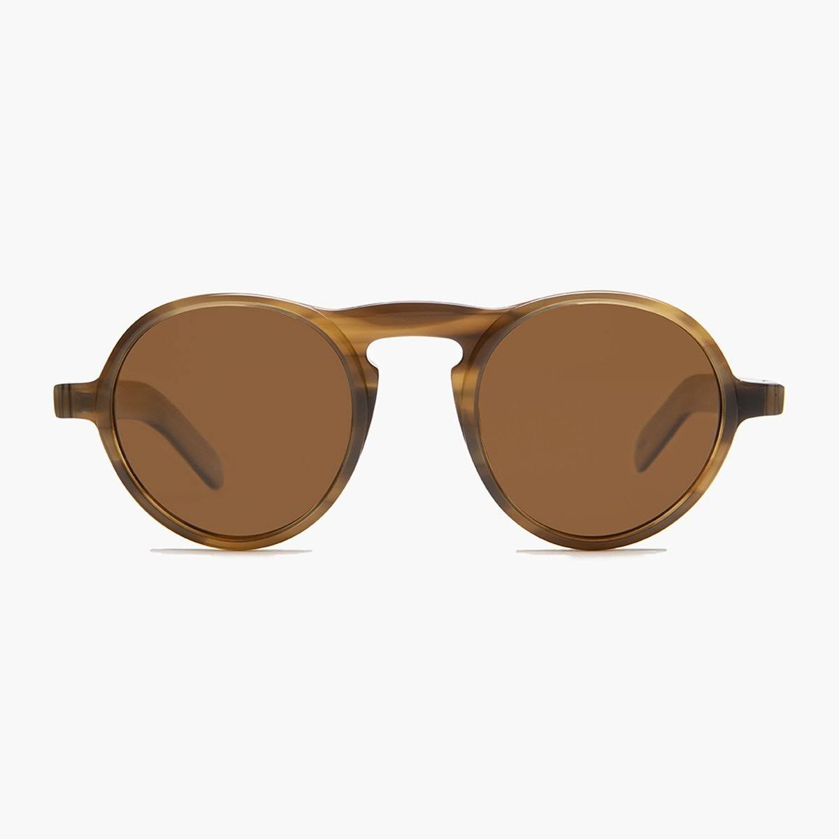 Round Retro Sunglass with Polarized Lens O868012