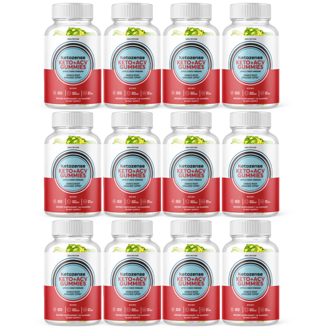 Keto ACV 1000mg Gummies 12 Bottles U751079