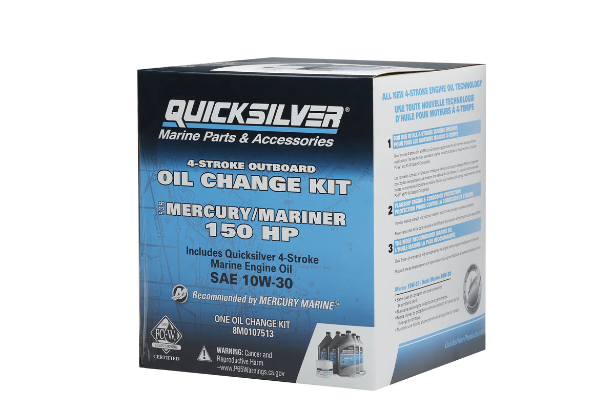Marine Engine Oil Change Kit for Mercury/Mariner 150 HP Engines I872