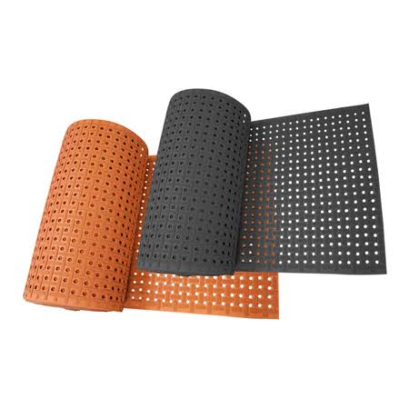 Black Non-Slip Rubber Matting F64573