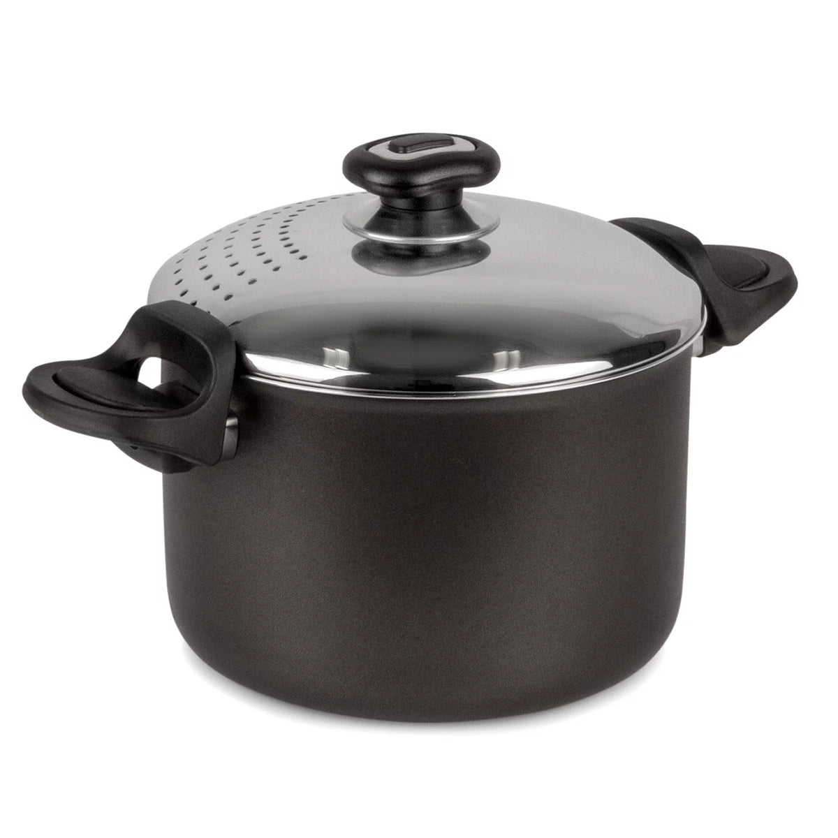Onyx 4.2-qt Aluminum Non-Stick Deep Stock Pot W66687