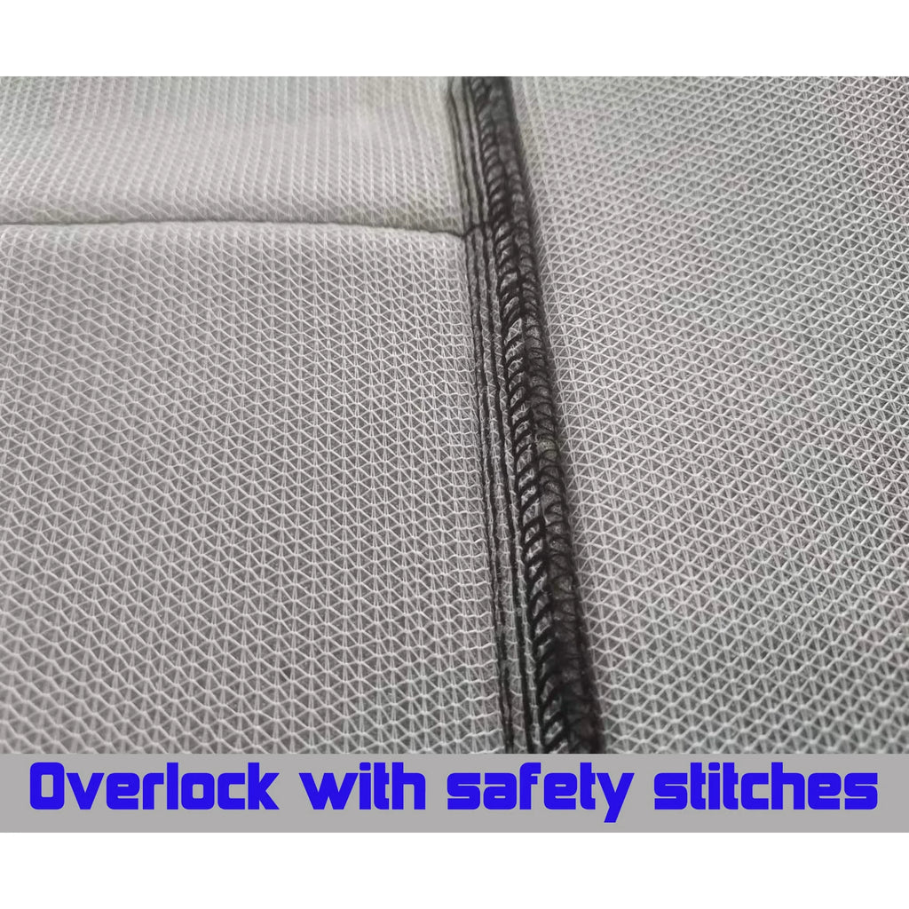 Black and Purple Cotton Seat Covers for Jeep Wrangler JK 2-Door I37609