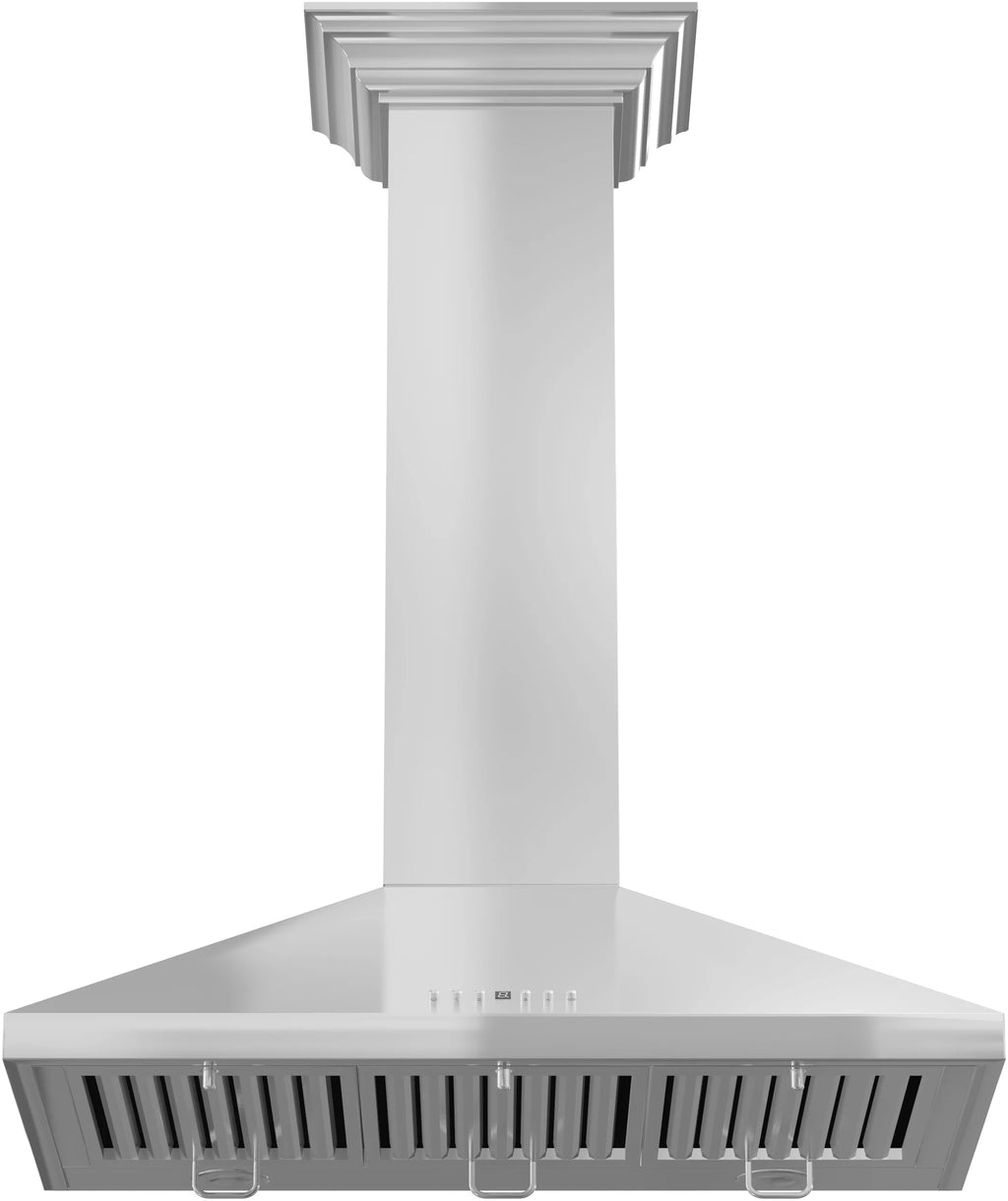 42 in. 760 CFM Wall Mount Range Hood in Stainless Steel B9169