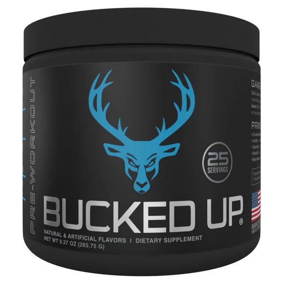 Blue Raz Pre-Workout Powder with Vitamin B12 & 200mg Caffeine, 25 Servings J53080