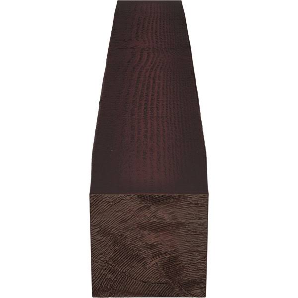 Rough Sawn Faux Wood Fireplace Mantel I8366