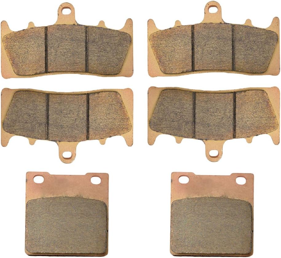 Front & Rear Brake Pads Set, Sintered copper-based, Pack of 2 L555