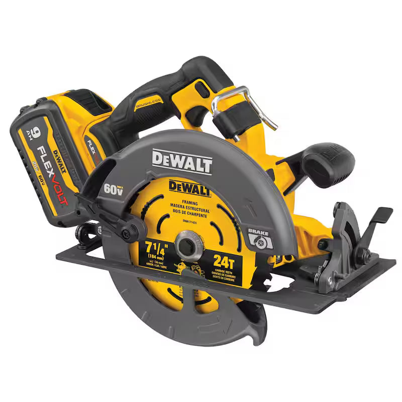 60V MAX Cordless Brushless 7-1/4 in. Circular Saw with Brake T5539