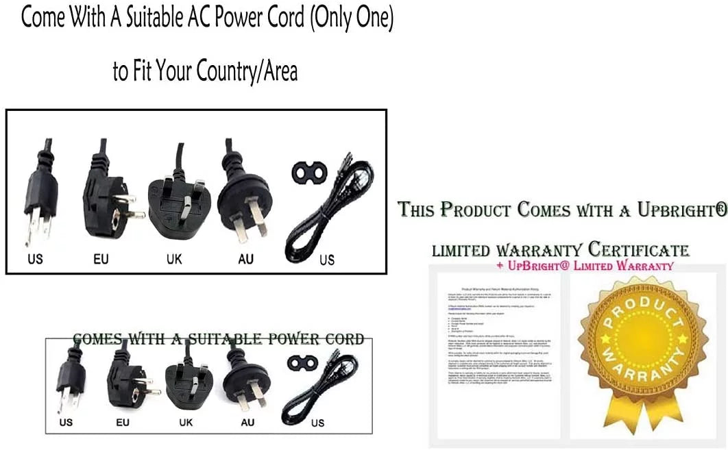 Adapter Power Supply Cord Cable Charger S9406