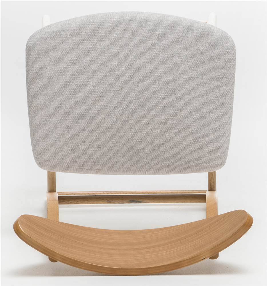 Oak Finish Light Beige Counter Stool, Set Of 2 T28078