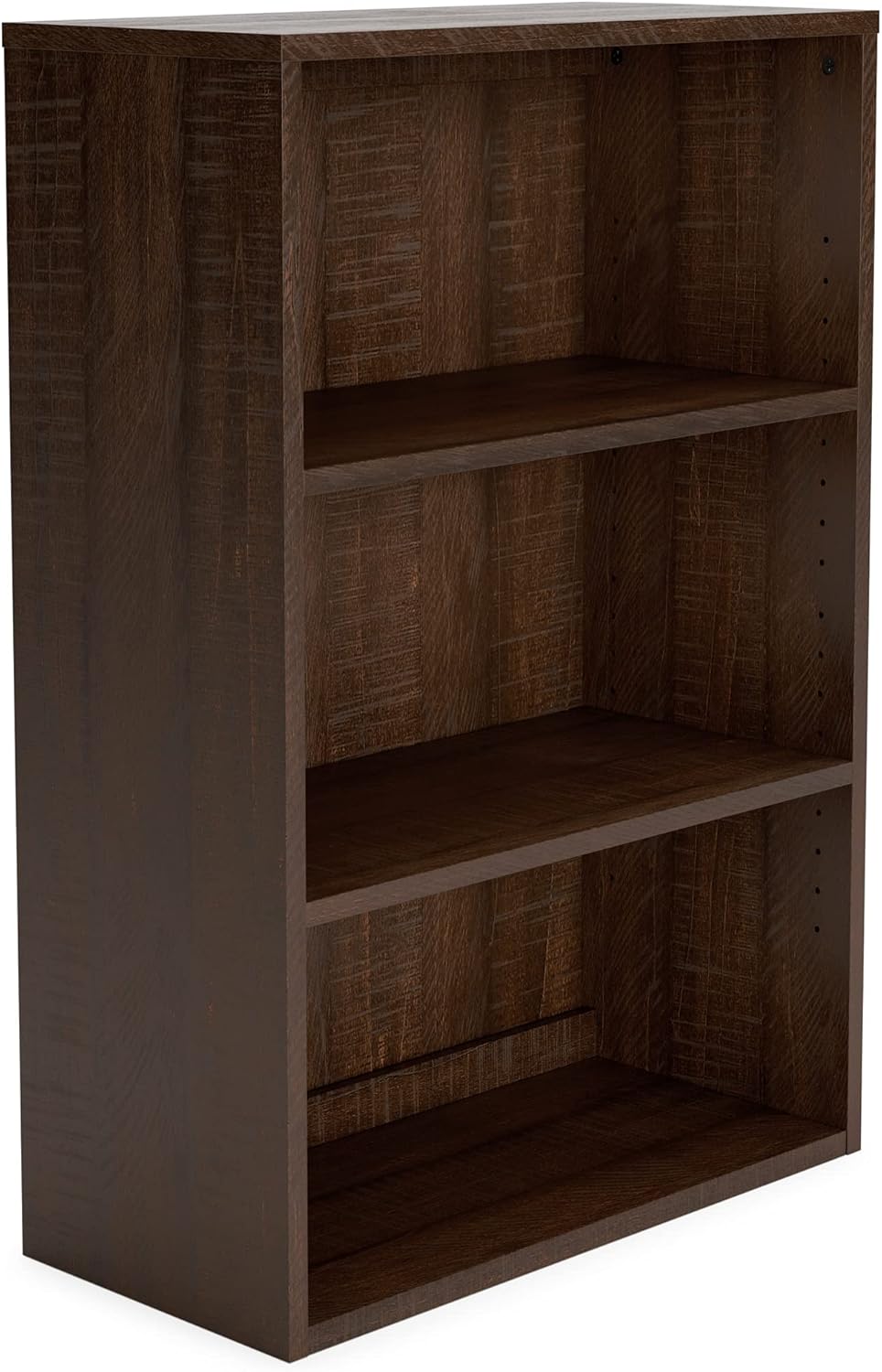 2 Shelves Bookcase Whitewash O6989