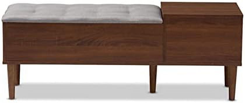 Brown Fabric Shoe Rack Cabinet Q918440