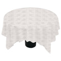 82x22 Linen-Like Silver Table Cover - 24/Case B349