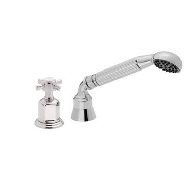 Matte Black Handshower and Diverter Trim V86164