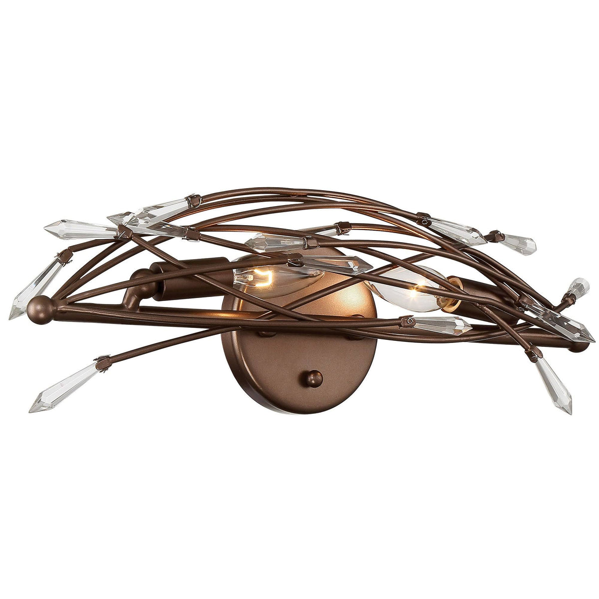 2 Light Bath Light Bronze T51022