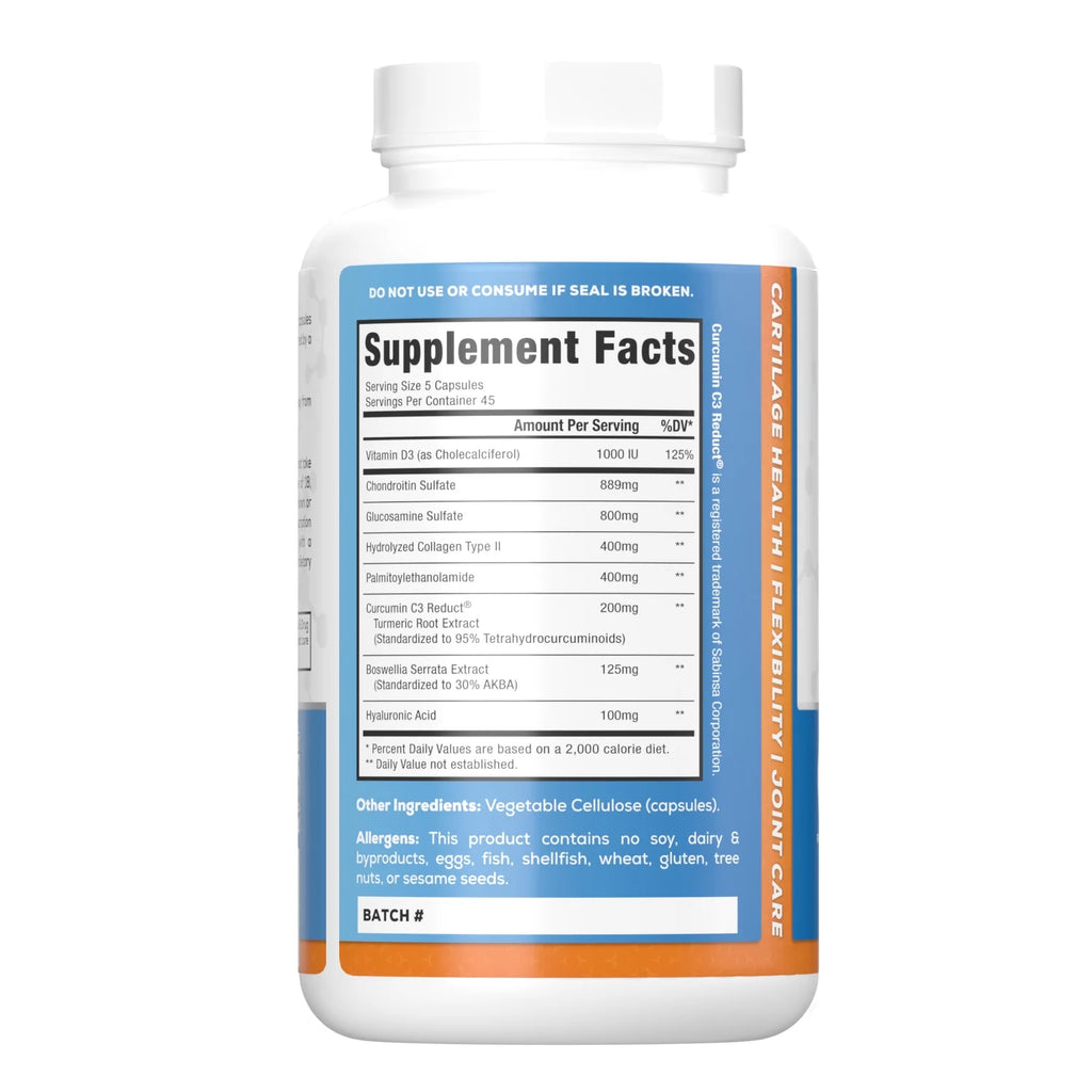 Joint Health Complex Capsules 225 Pill Count H779