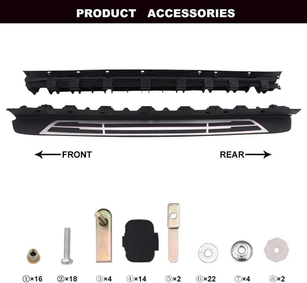 Running Boards Side Steps Bar V158