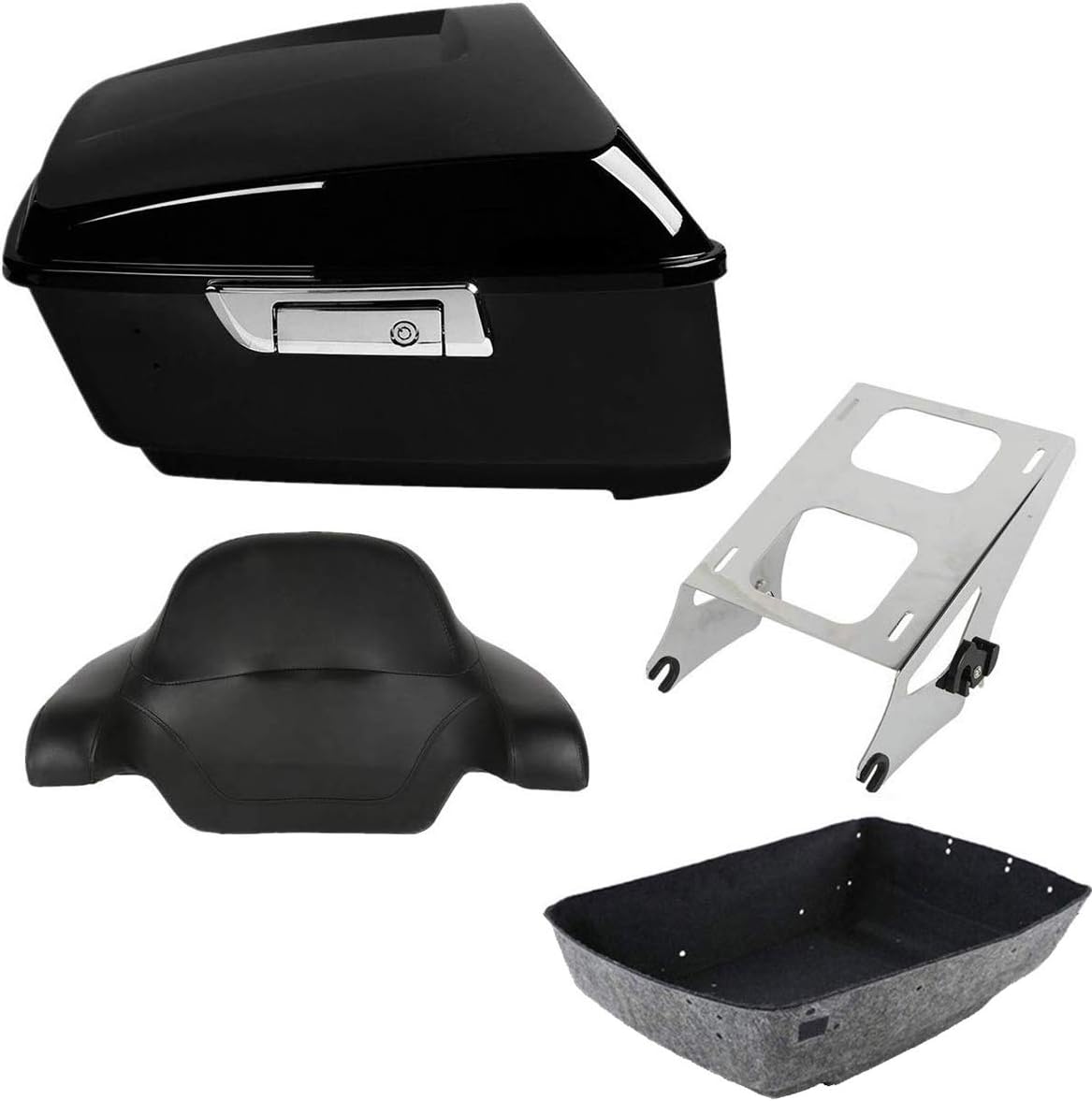 King Pack Trunk Backrest with Rack Mounting Rack B51764