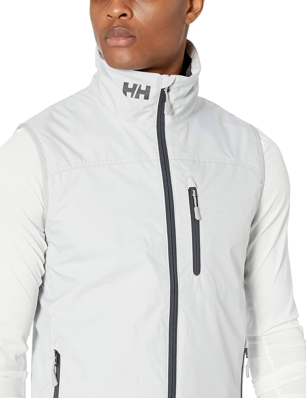 Grey Fog Crew Vest T8566
