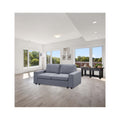 Light Gray Linen Loveseat A2058