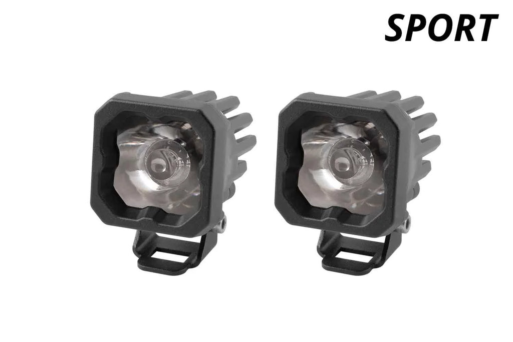 White LED Pod Light Pair P52315