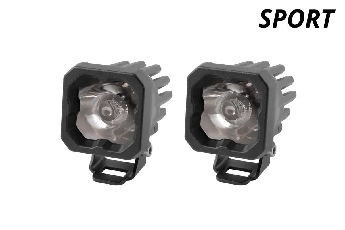 White LED Pod Light Pair P52315
