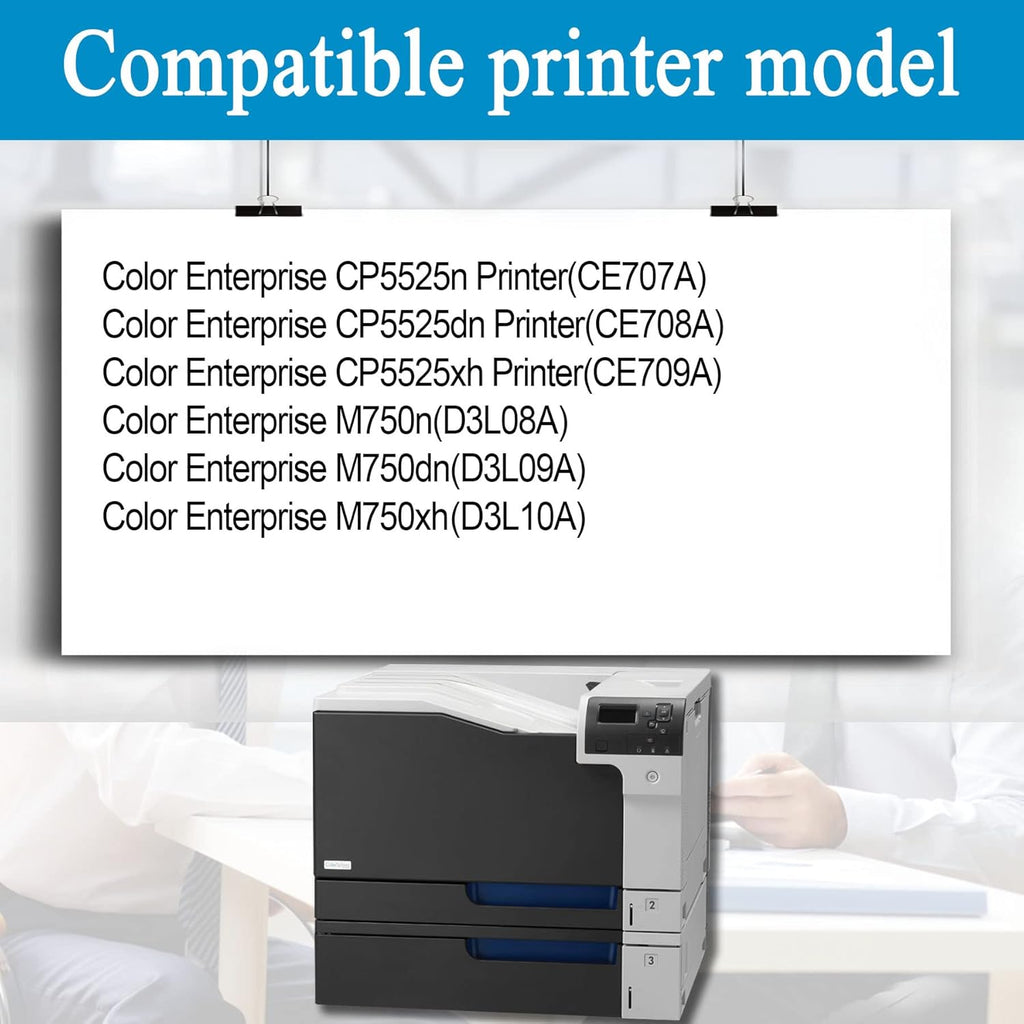 2 Pack Black Remanufactured Toner Cartridge for HP Color Enterprise I3183