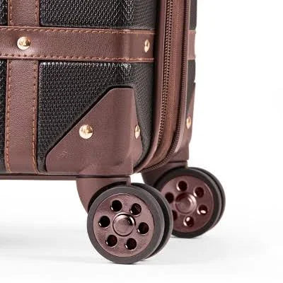 Brown Hardside Expandable Suitcase E675440