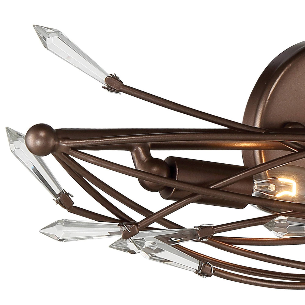 2 Light Bath Light Bronze T51022