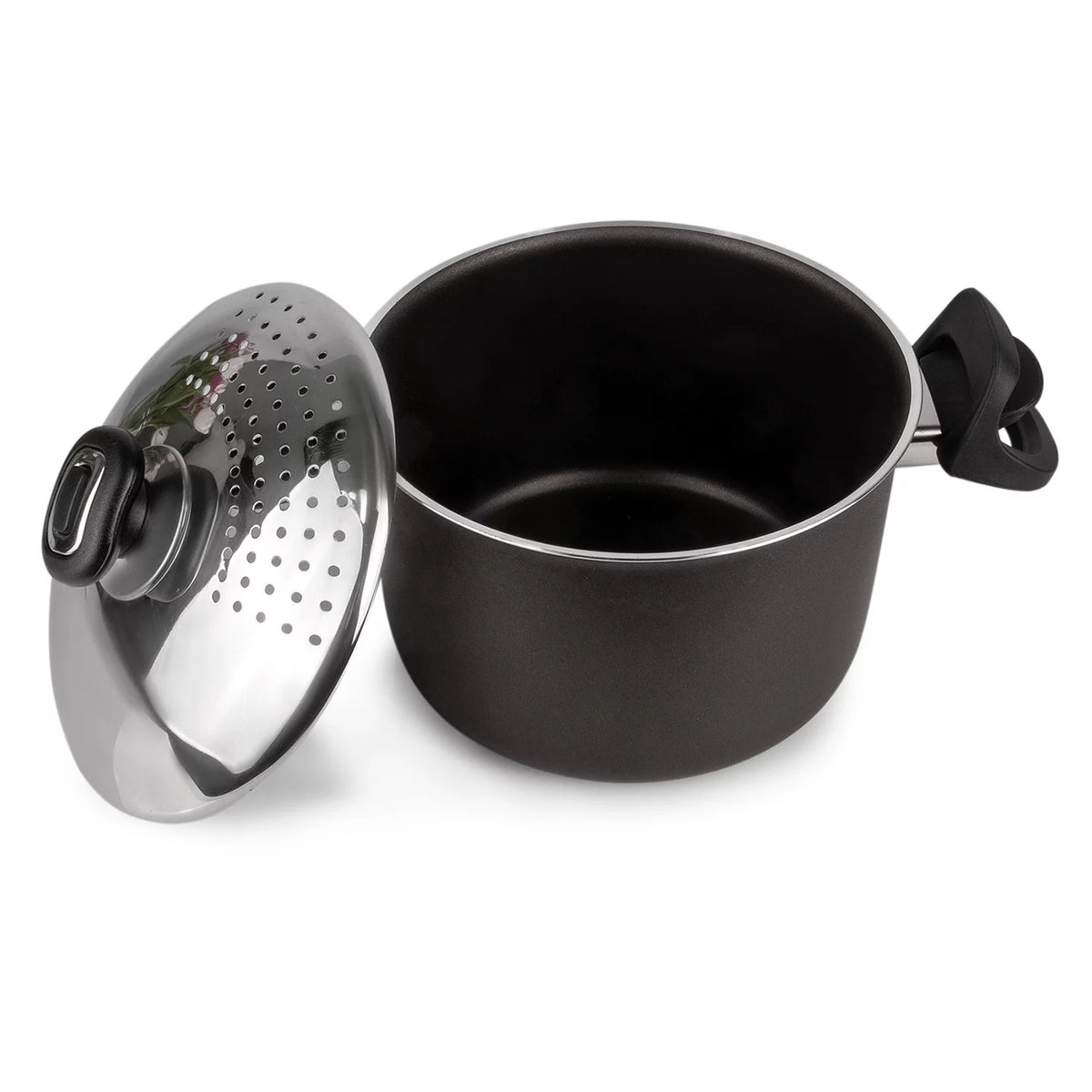 Onyx 4.2-qt Aluminum Non-Stick Deep Stock Pot W66687