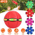 4 Pack LED Flying Saucer Ball Dog Toy H39111