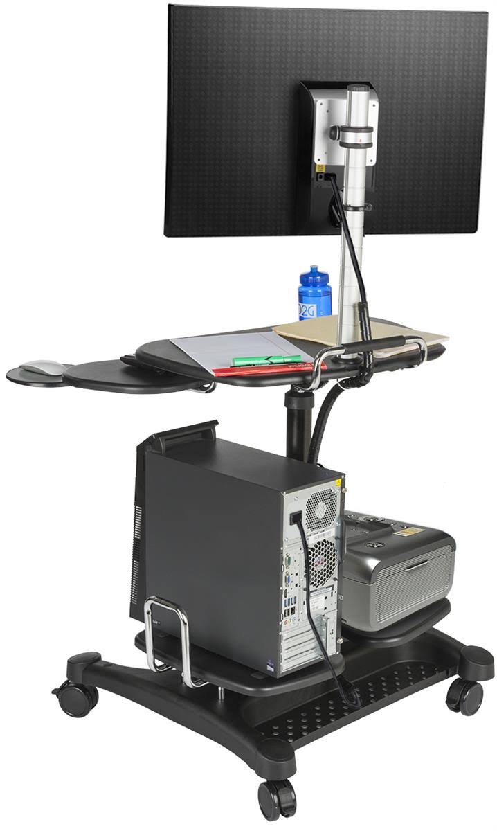Heavy Duty Mobile LCD/LED AV Cart G290
