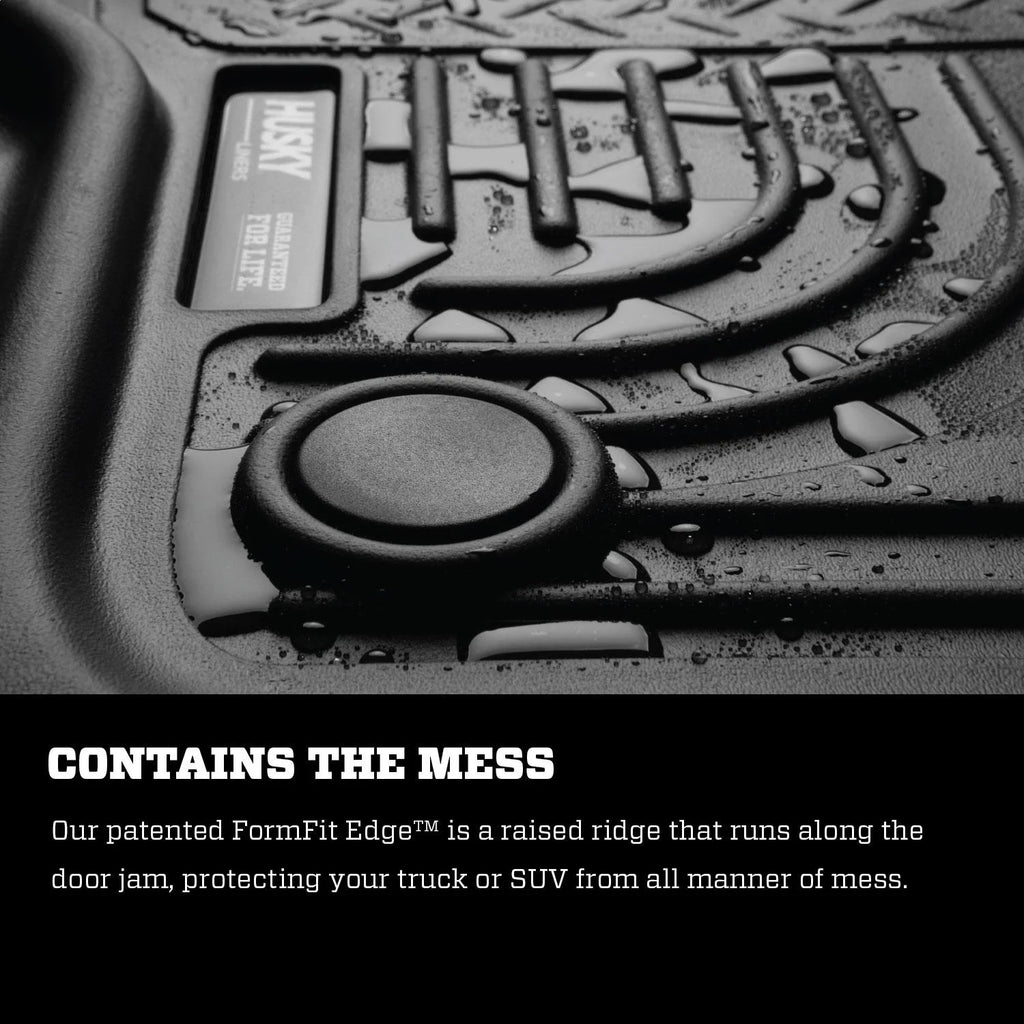 Black Front & 2nd Seat Floor Mats A3460