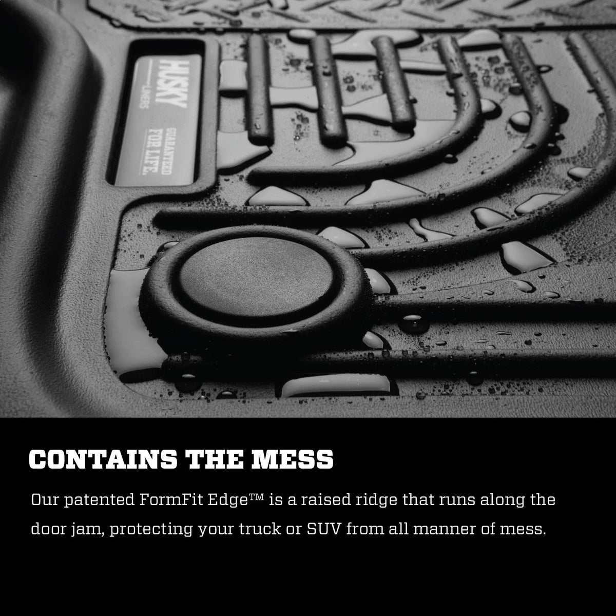 Black Front & 2nd Seat Floor Mats A3460