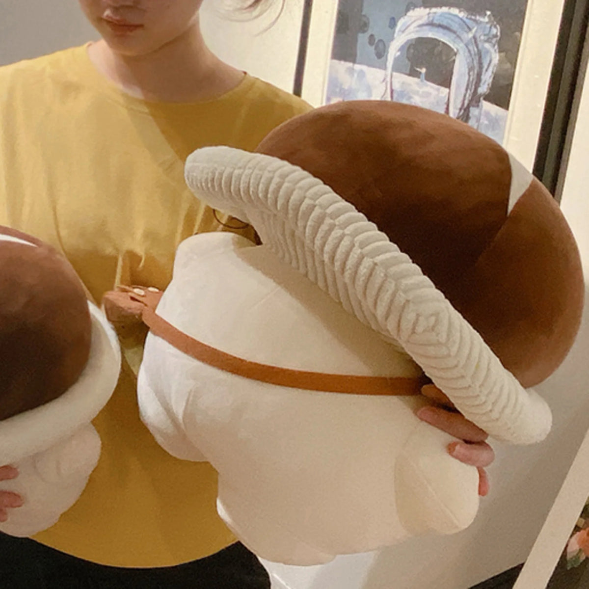 Plush Mushroom Doll Pillow J8382
