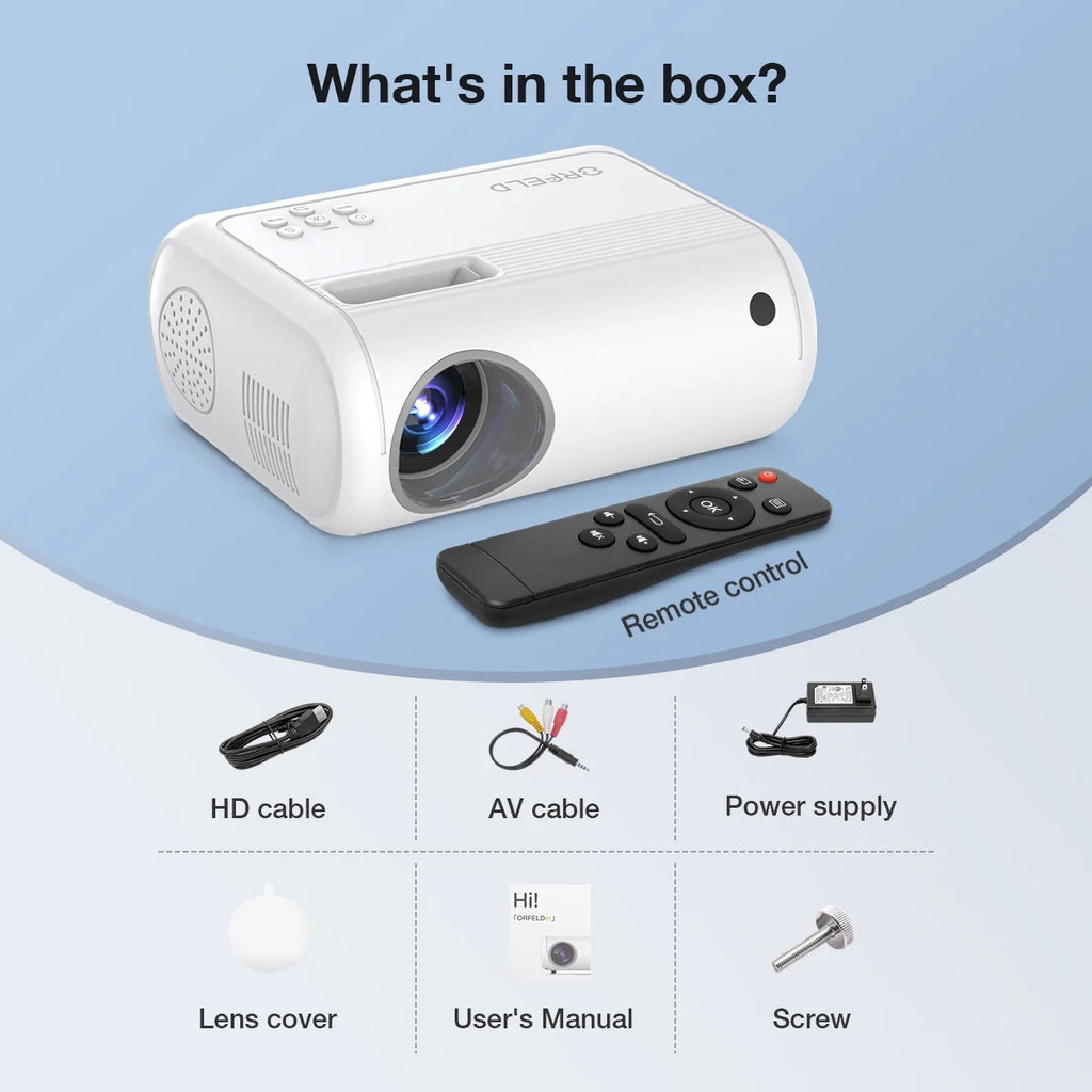 1080P Full HD Mini Projector M9913