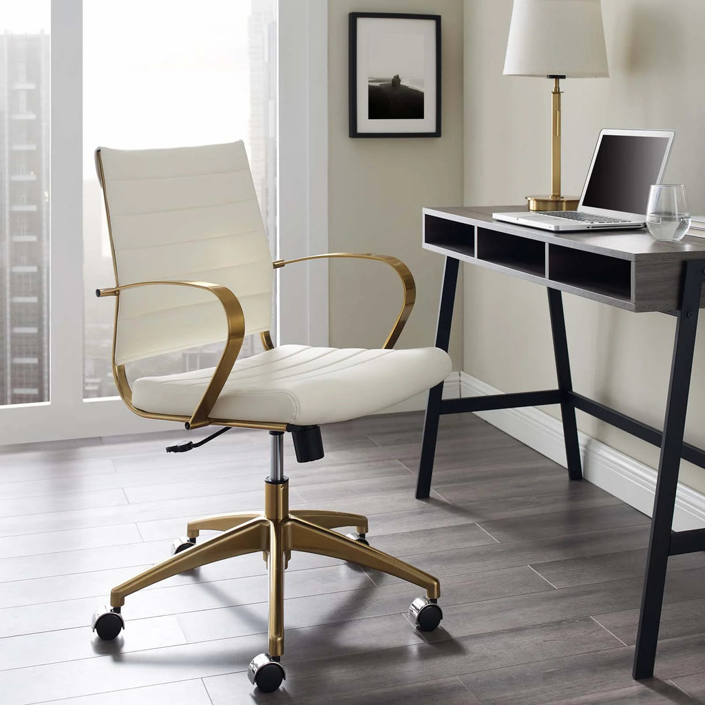 Gold Stainless Steel Office Chair N49615