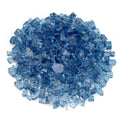 1/2x22 Pacific Blue Fire Glass 10 lb Jar Q518267