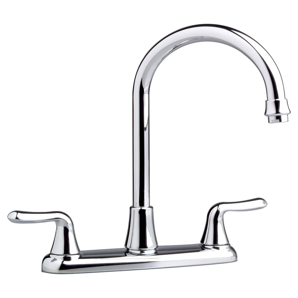 Chrome Gooseneck Kitchen Faucet D590178