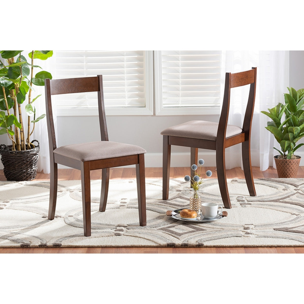 2-Piece Fabric Dining Chair Set N769367