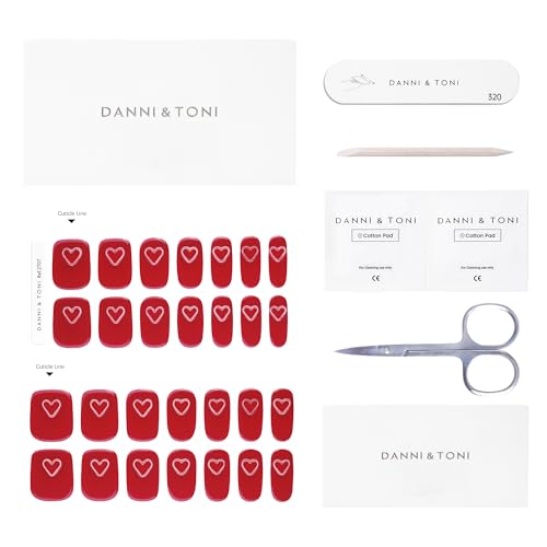 Semi Cured Gel Nail Strips 28 Stickers G94620